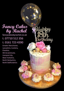 Deborah18thbirthdaywhitechocolatedripcupcakesandgoldflakeballoon-15fc38d81074d6